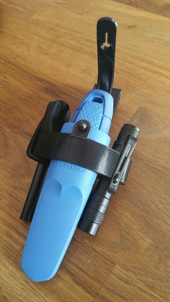 Mora Morakniv Eldris Utility Sleeve w/ LED + Ferro + Strap + Belt Loop