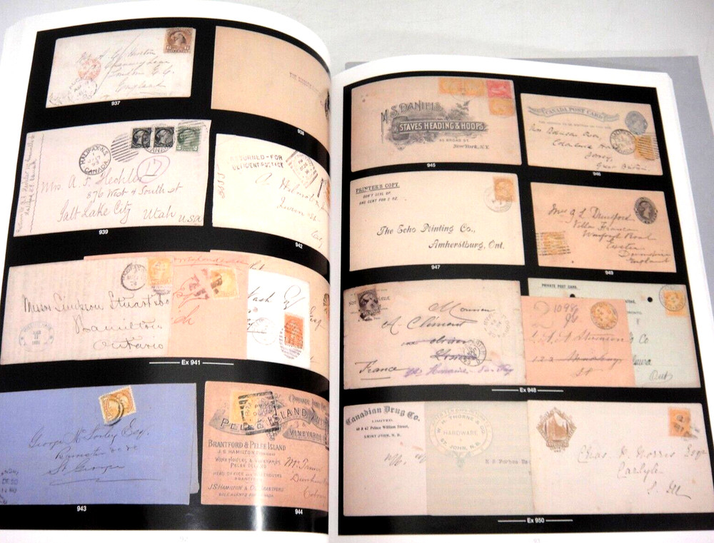 Firby Stamp Auction Catalog 2010 2 Volumes Canada Airmail Revenues Short Paid