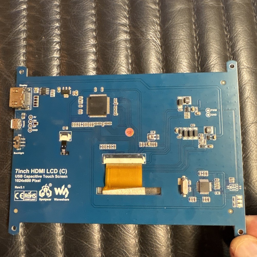 Waveshare 7inch HDMI LCD (C) Capacitive Touch Screen Display Supports...