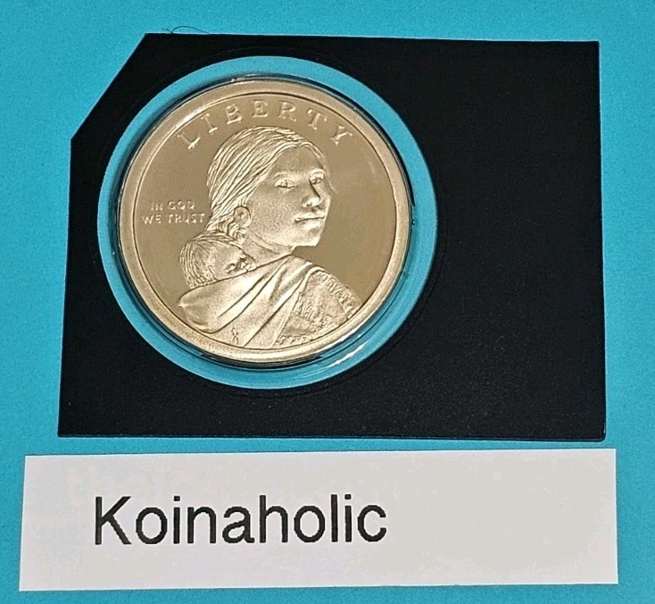 2019 S Proof Sacagawea Native American Dollar from Proof Set Pulled From Storage