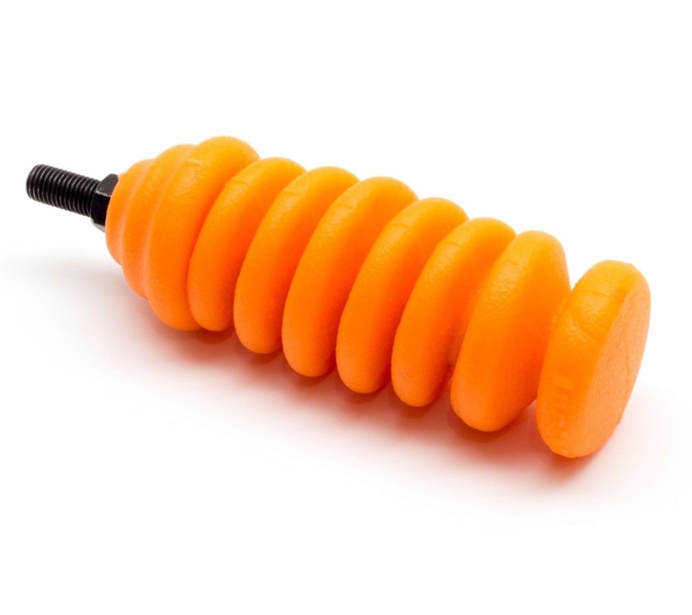 Limbsaver S-Coil 4.5" Compound Bow Stabilizer (Orange) #4155