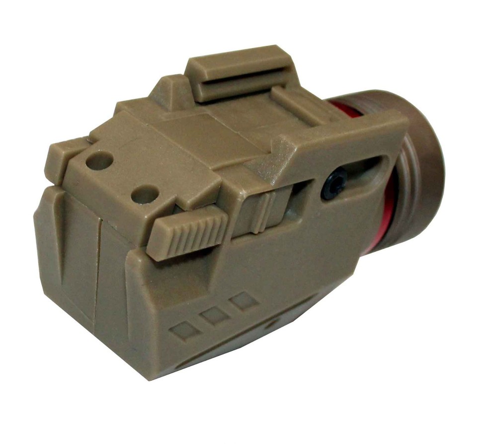 Trinity Flashlight 300 lumens tan polymer compatible with Walther ppq m2 model.