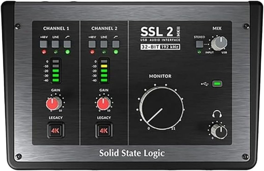 Solid State Logic SSL 2 MK11 USB Audio Interface