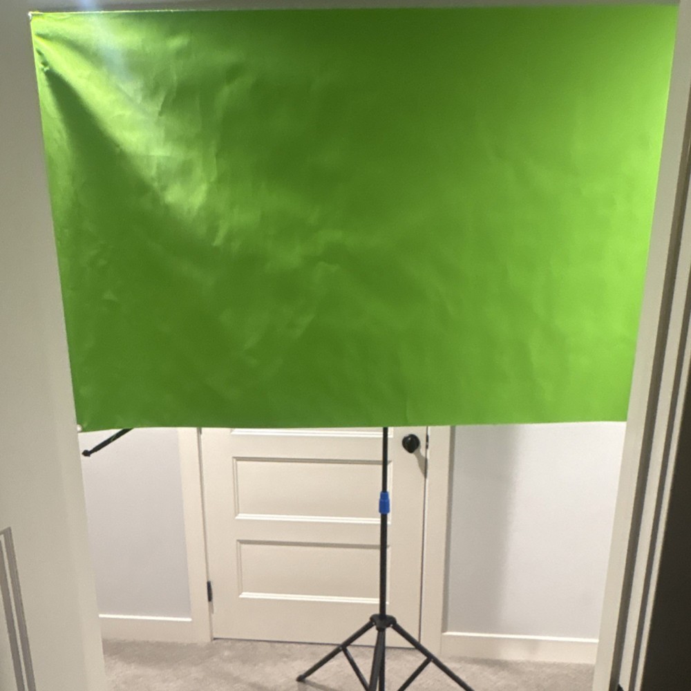 Green Screen Photo Studio Background Material with Stand