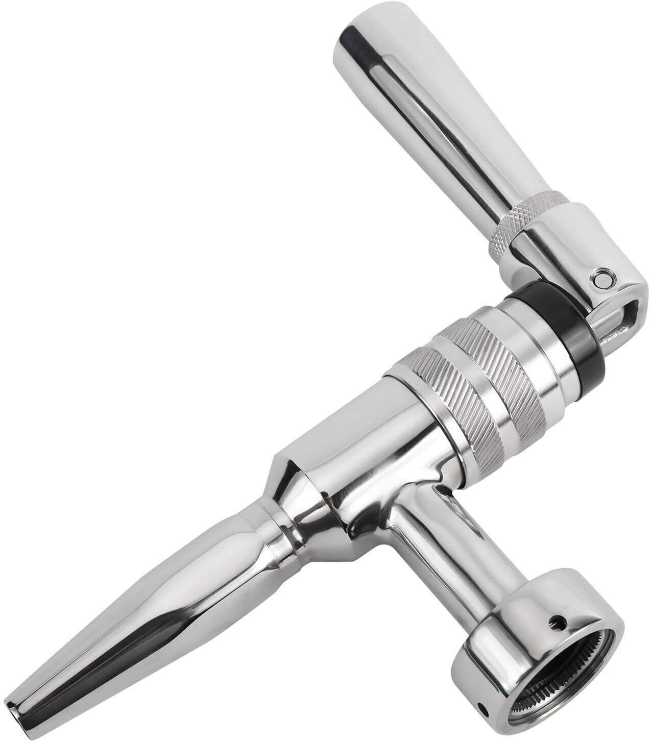 Nitro & Stout Beer Faucet Stainless Steel Homebrew Beer Stout Tap for Kegging