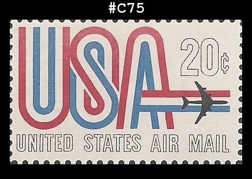 USA4 #C75 MNH "USA"