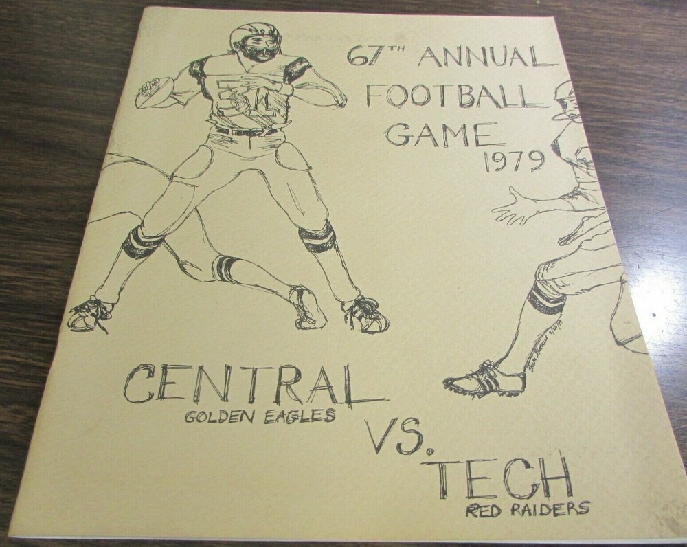 1979 - 67TH ANNUAL - SCRANTON CENTRAL VS SCRANTON TECH - PROGRAM