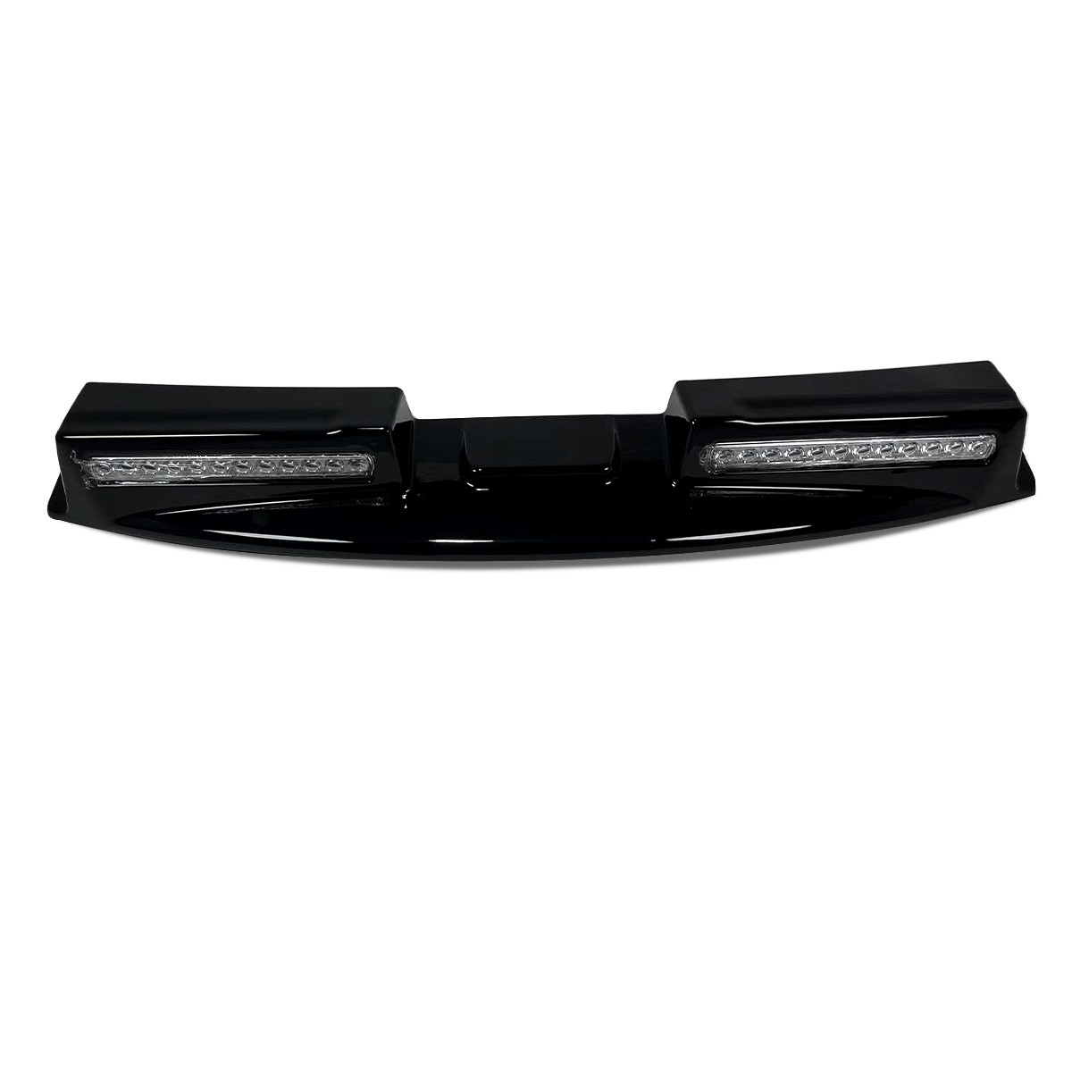 For 2019-2023 2024 RAM 1500 Gloss Black Lamp Model Roof Top Light Bar W/ LED DRL