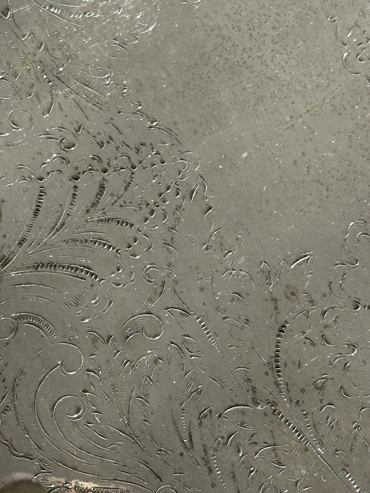 Antique Silverplate Tea & Coffee Set on Tray