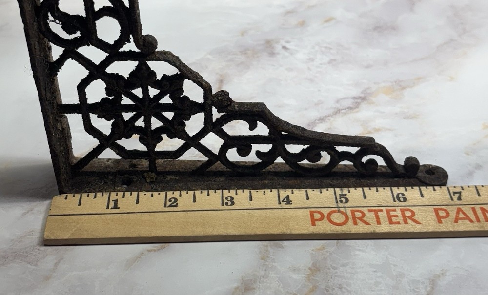 Antique Victorian Wall Bracket Cast Iron