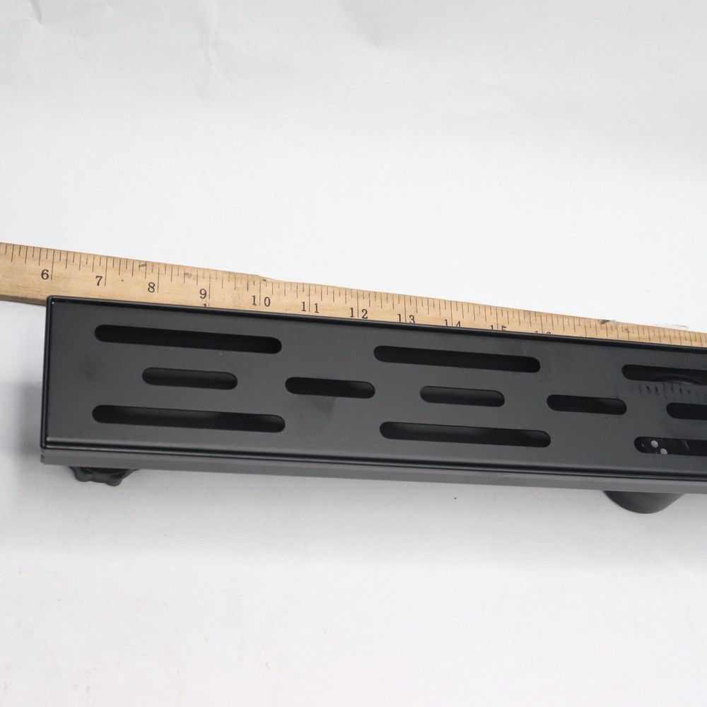 Rectangular Linear Shower Drain Stainless Steel 24" - No PVC Adapter
