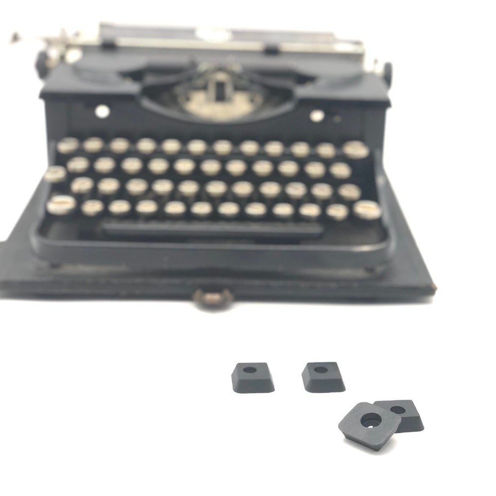 Professional Replacement Rubber Feet for Royal "P" Model Portable Typewriter