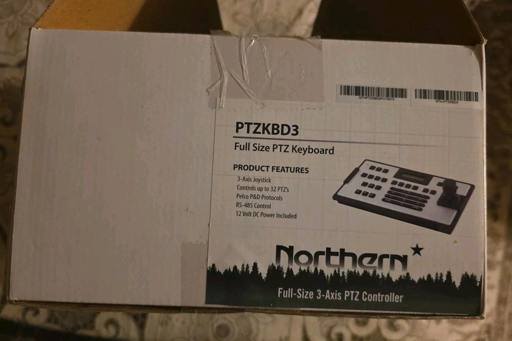 Ptzkbd3 Full Size Keyboard Controller Northern 3- AXIS Speed Dome