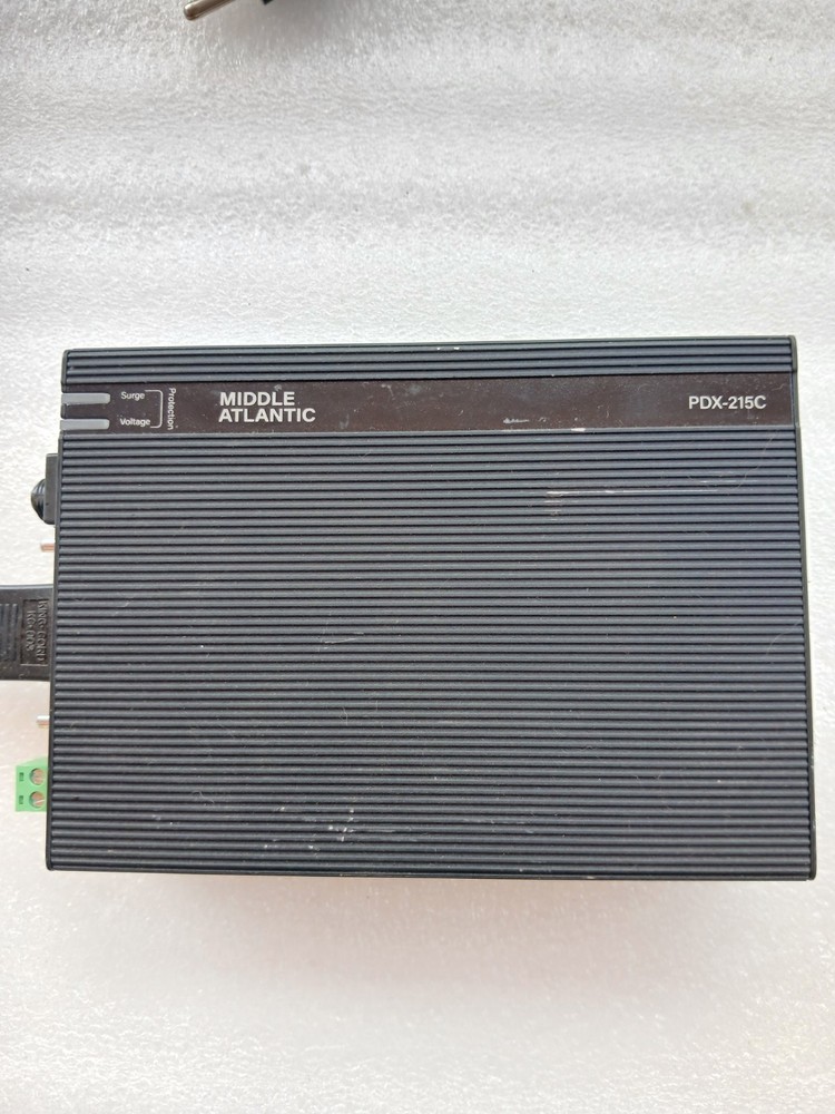 Middle Atlantic PDX-215C 15A Surge Protector – 2 Outlet Multi-Stage – Used