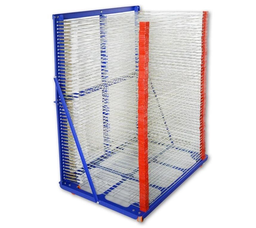 Heavy-duty 50Layer Art Drying Rack Screen Drying Rack Screen Printer Dryer Shelf