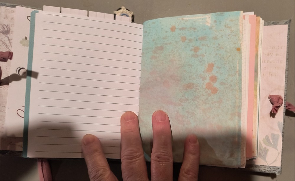 handmade little desk note pad