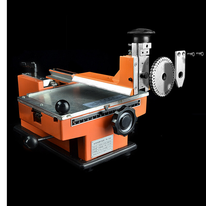 Semi-automatic Pneumatic Marking Machine Nameplate Engraving Machine