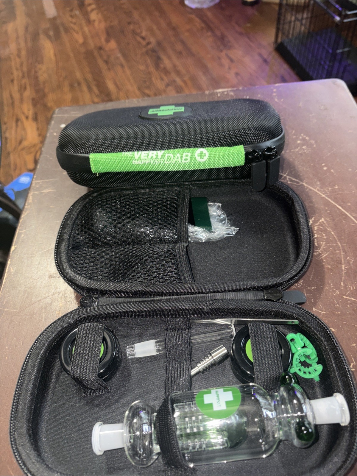 HAPPY DAB KIT GREEN & BLACK NEW WITHOUT TGS Free Shipping