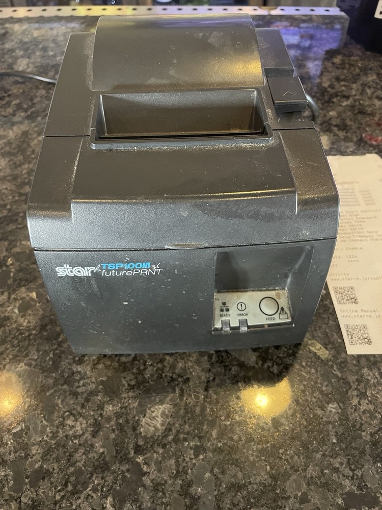 Star Micronics TSP100III Thermal POS Receipt Printer