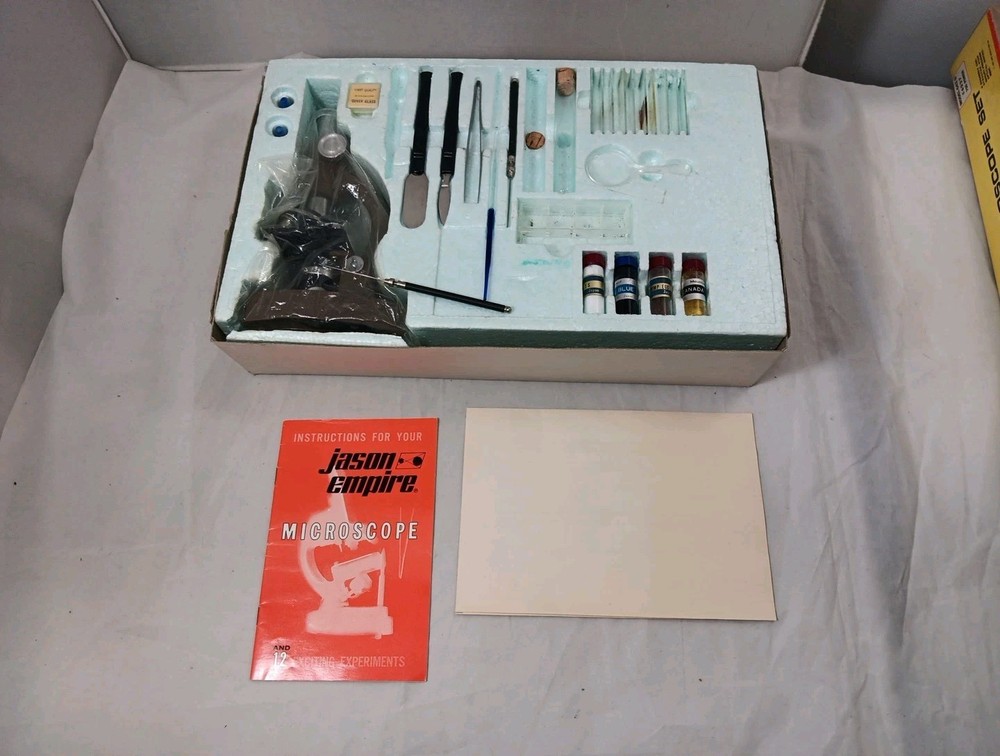 1967 Empire Microscope Set Model 642 B