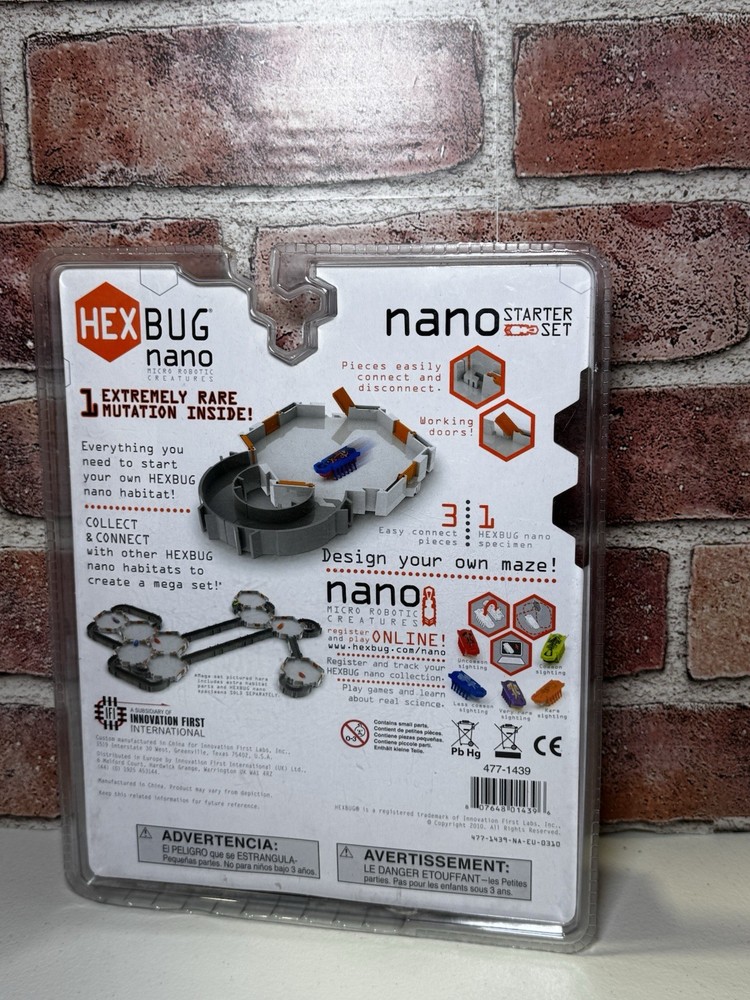 HexBug Nano Starter Set 1 Extremely Rare Mutation Hex Bug