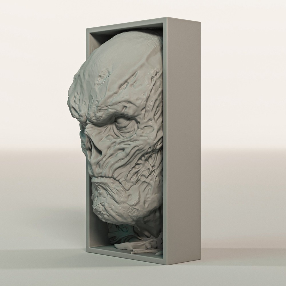 Vecna - Stranger Things Horror Book Nook & Wall Mount