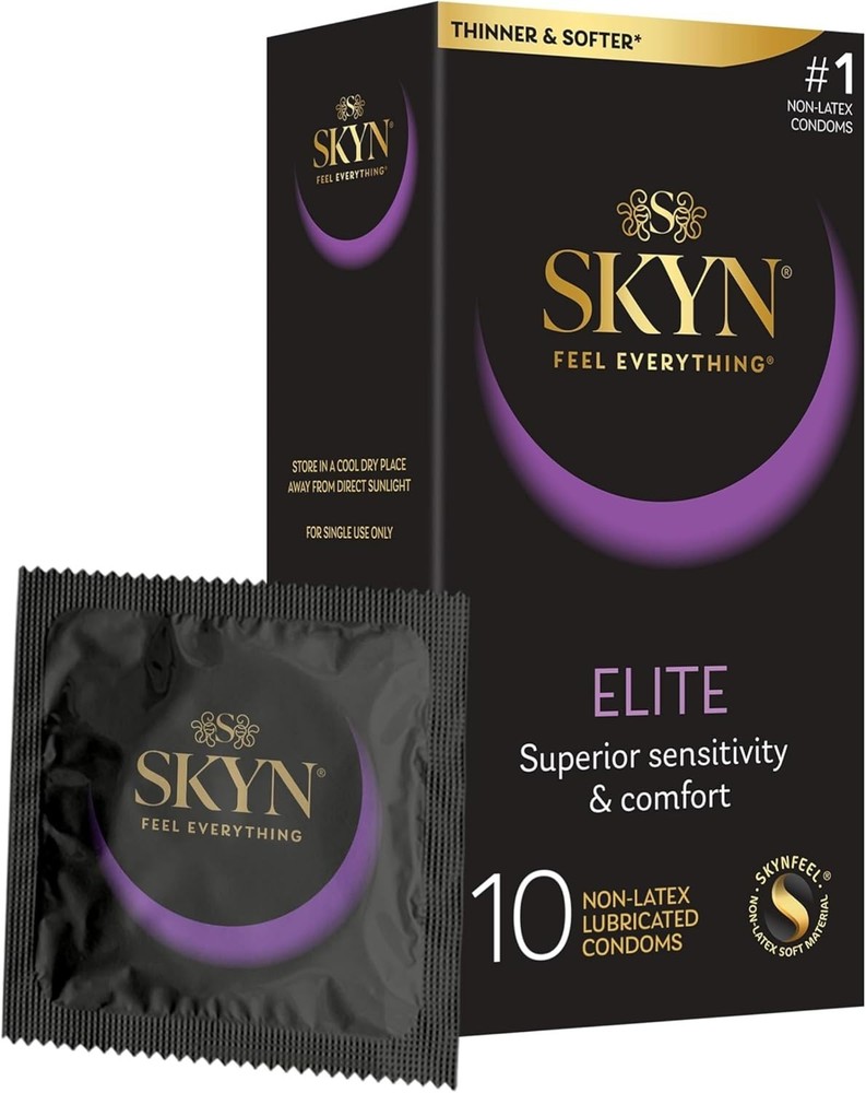 10 Count Ultra-Thin Polyisoprene Condoms - Safe, Comfortable & Natural