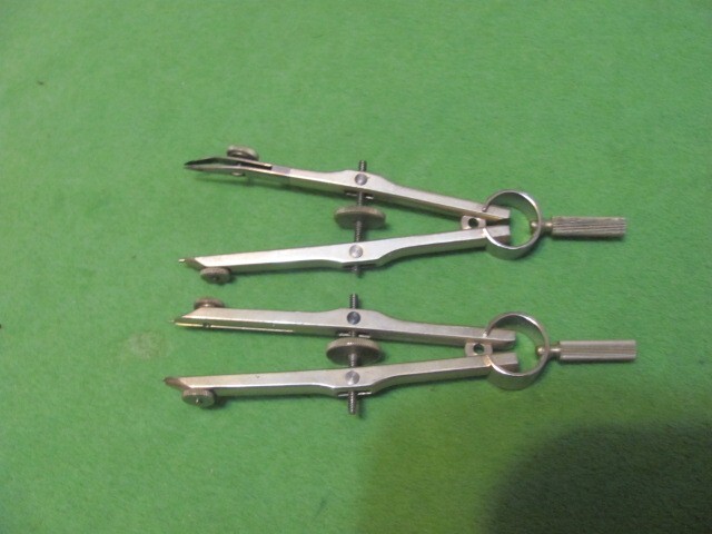2 Vintage Compass Germany Bow Instruments.