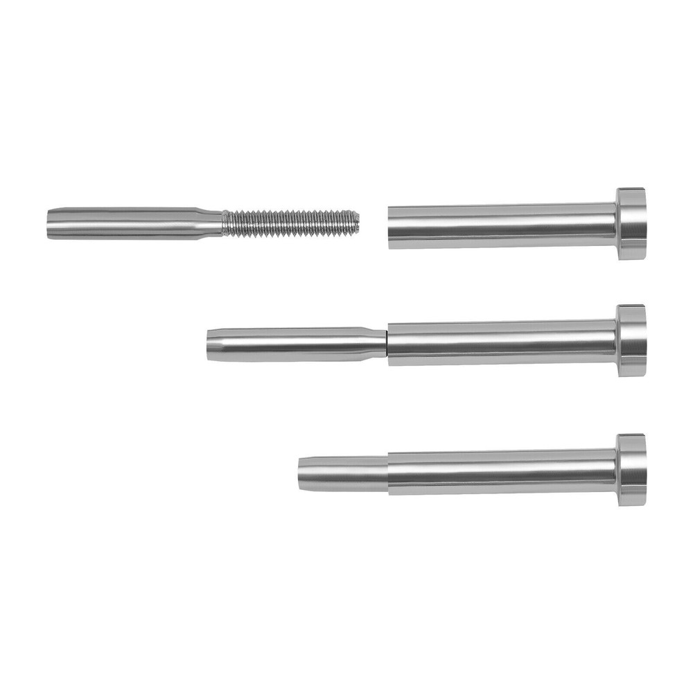 20-Pack 316 Stainless Steel Cable Railing Hardware for 3/16" Cables