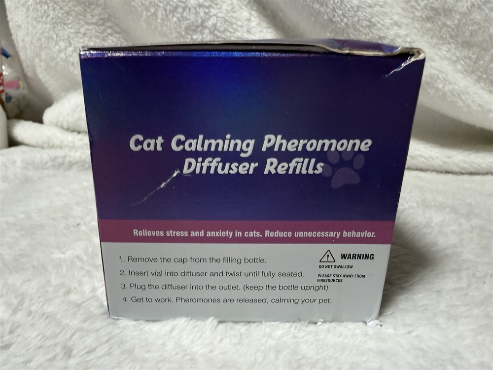 4 PACK CAT CALMING PHEROMONE DIFFUSER REFILLS MULTICAT