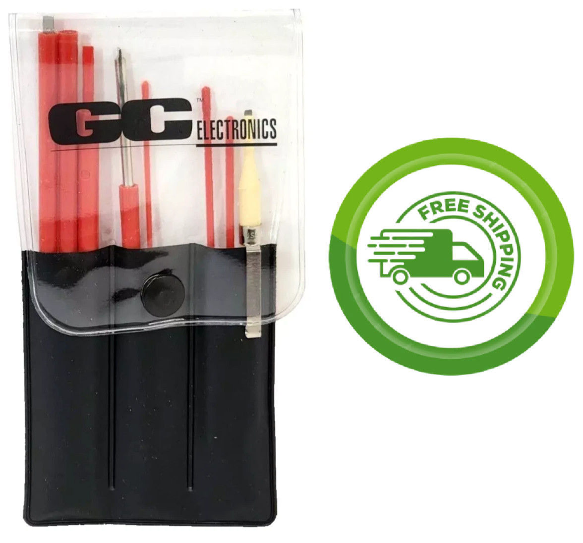 GC 18-530 - 8 Piece TV / CB / Radio Alignment Tool Set Kit - w/ Pouch - NEW!