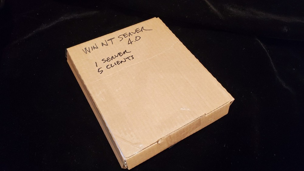Vintage Microsoft Windows NT 4.0 Server on 3 Floppy Diskettes - New Open Box