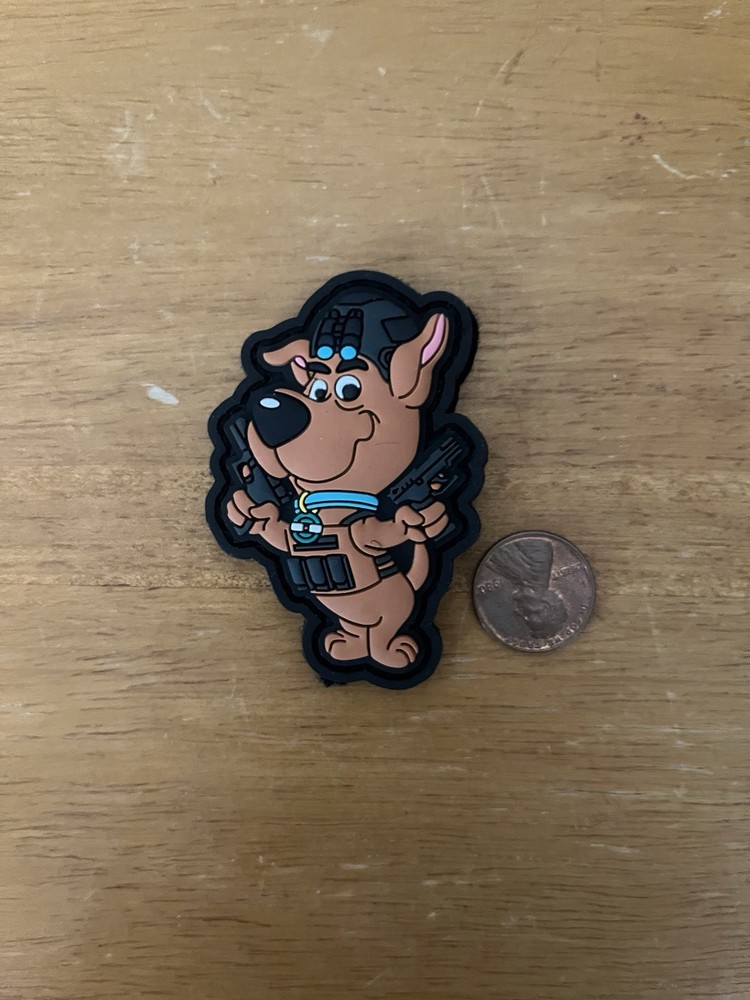 shot show patch Scooby-Doo Scrappy ￼