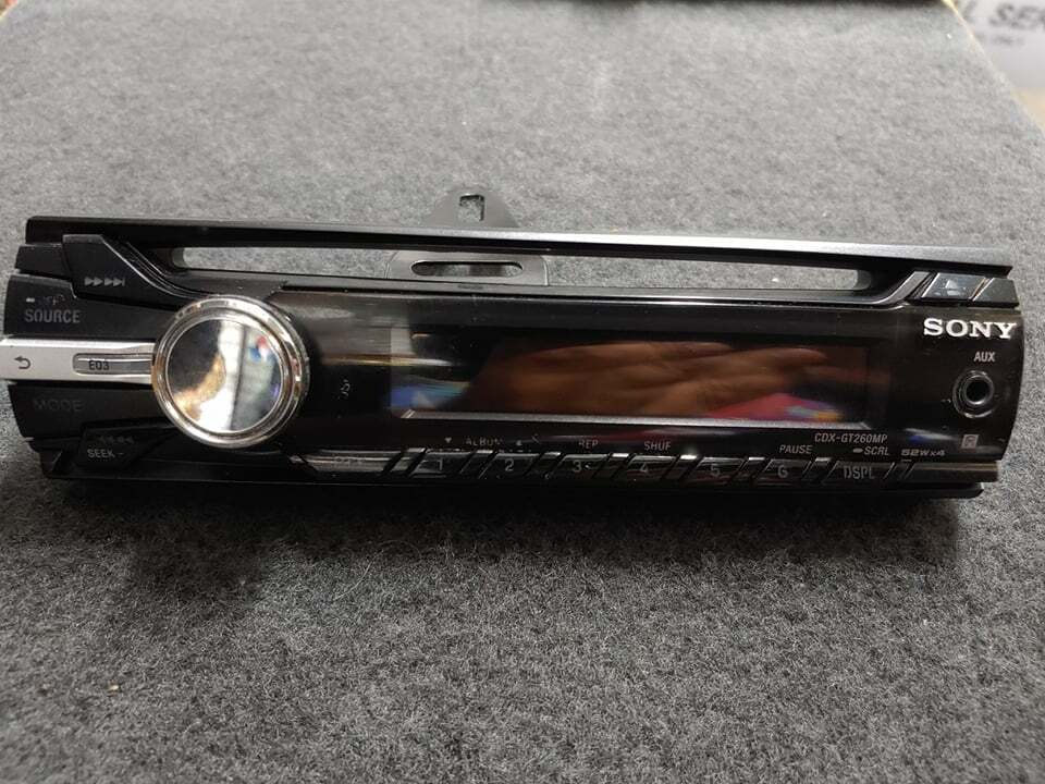 cdx-gt260mp faceplate sony