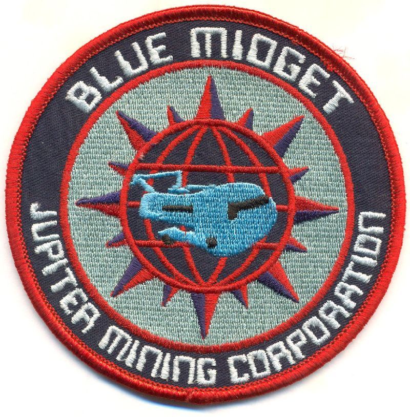 RED DWARF BLUE MIDGET PATCH - RDF06