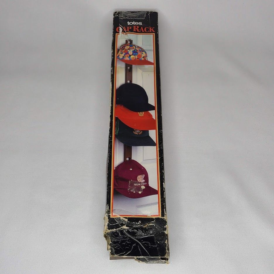 Totes Cap Rack Holds 10 Baseball Hats Storage Organization With Hardware