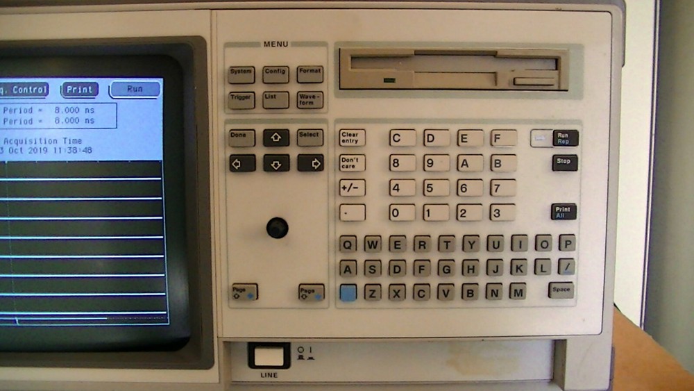 HEWLETT PACKARD 1662A LOGIC ANALYZER