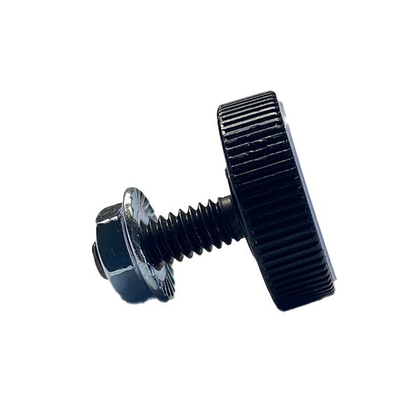 4 Pcs SKULL FINGER FU Black License Plate Frame Tag Bolt Screw for Harley 💀