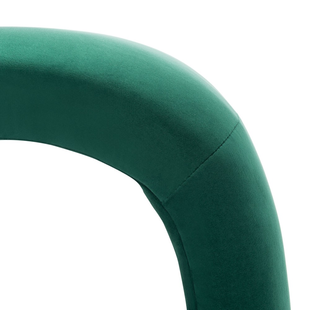 SAFAVIEH Kibo Ottoman | Emerald |