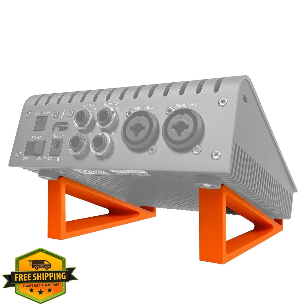 Musiin Audio Interface Stand Orange Apollo Twin X/SSL2+