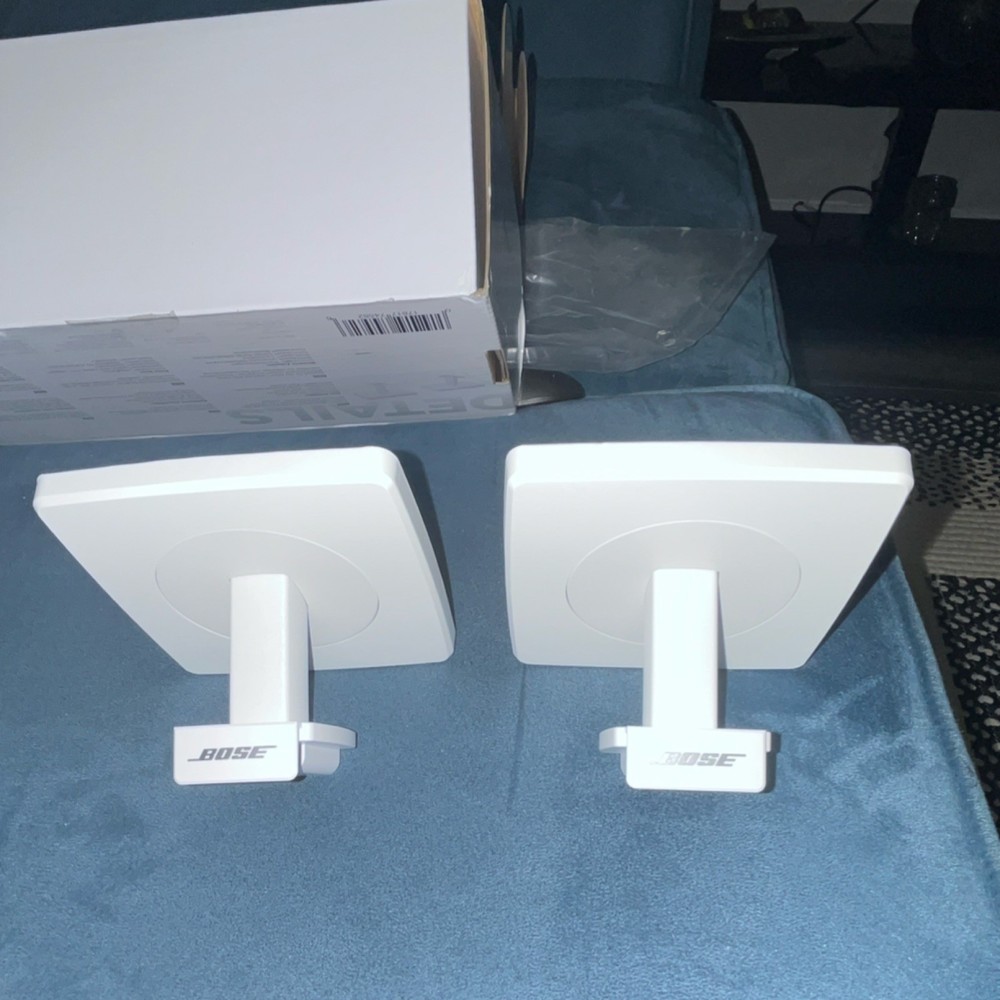 Bose OmniJewel Fixed Ceiling Mount Brackets White