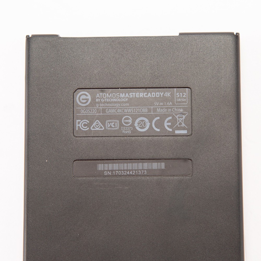 G-Technology Atomos 512GB 4K Master Caddy SSD Solid State Drive - SKU#1969797