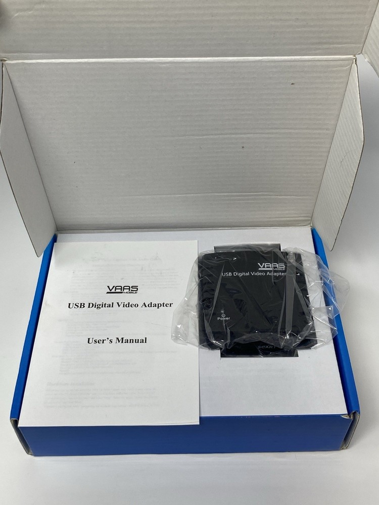 Vaas Mobile VHS to DVD Conversion Software & Hardware Open Box