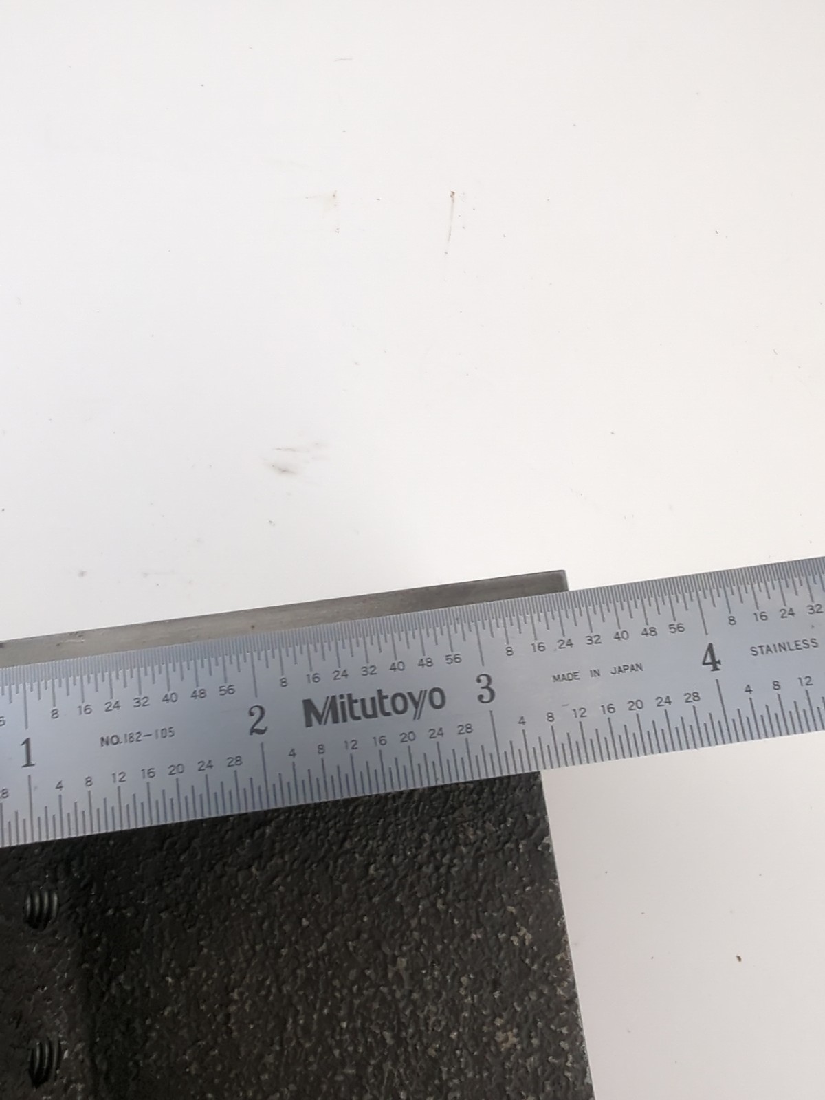 3" X 3 1/2" MACHINIST ANGLE PLATE W/ 1/4-20 HOLES PRECISION GROUND JIG FIXTURE