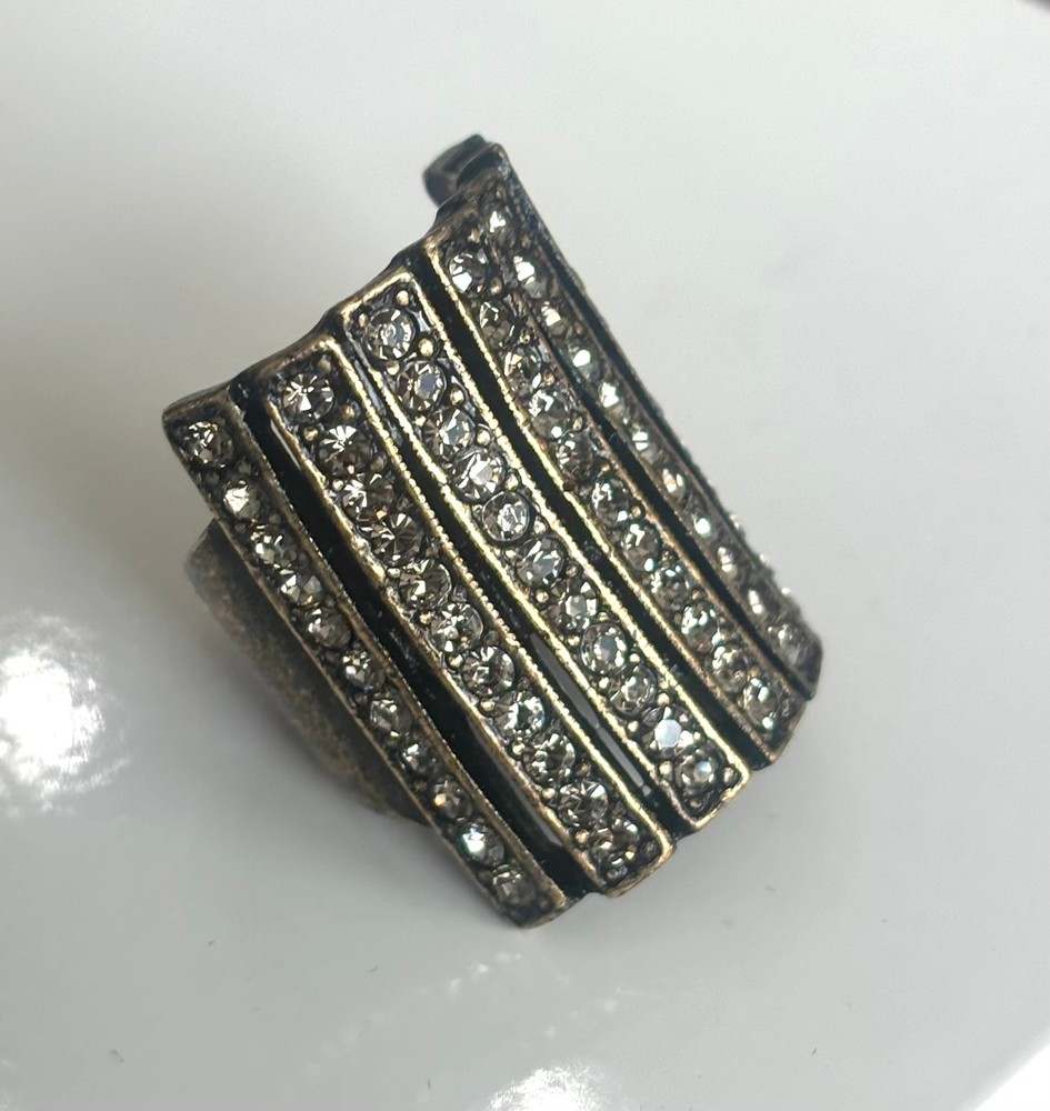 Crystal Shield Ring