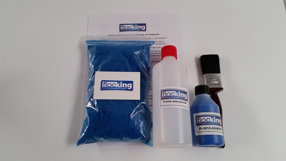 DIY Flocking Kit Bulk Dashboard Flocking Flock Flocked Choose your Colour
