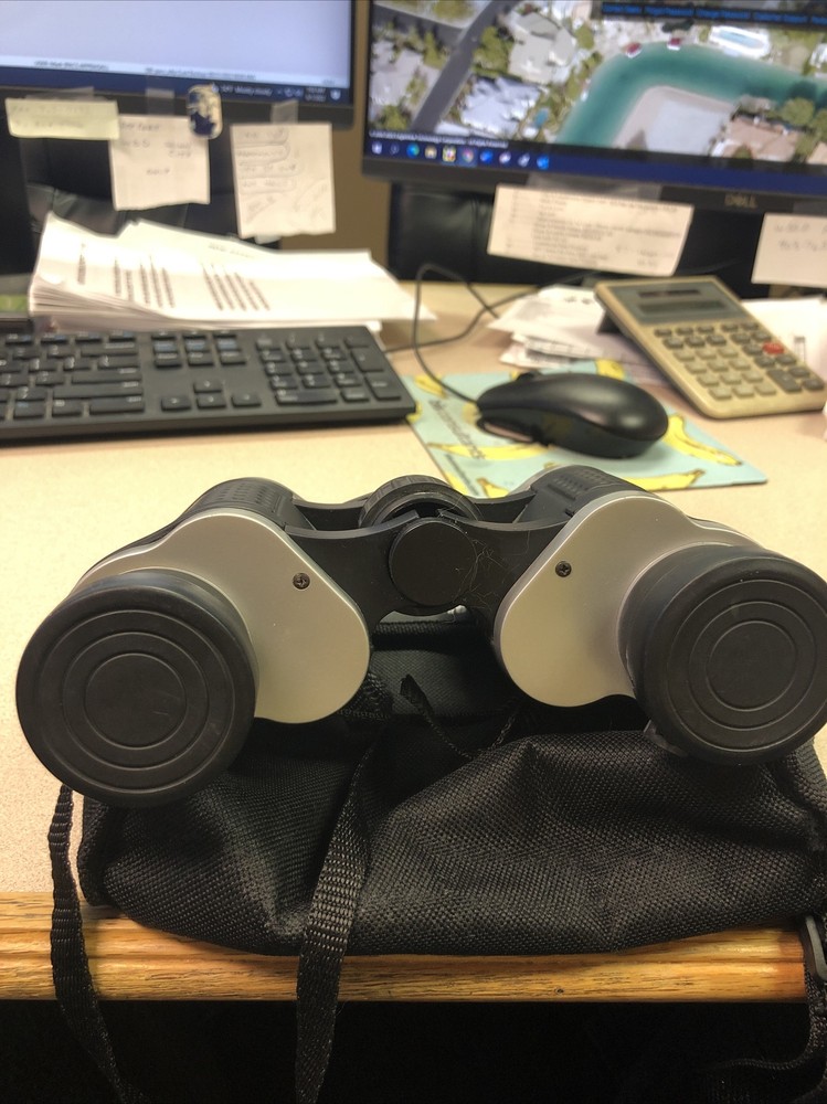 Multitech Survivor Binoculars 7 x 35 Ruby Lens - VGC (with case and covers)