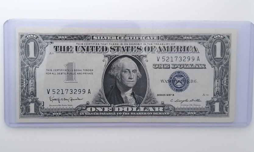 1935 $1 Silver Certificates Consecutive Run V52173297A - V52173300A