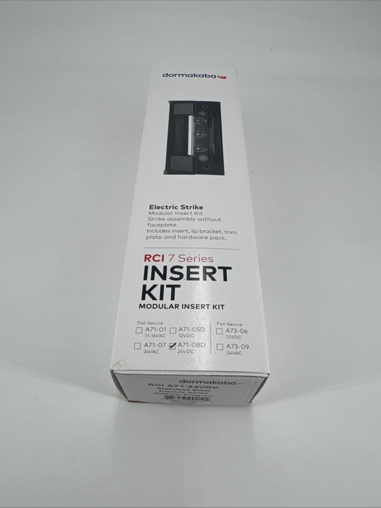 RCI Dormakaba 7 Series Insert Kit Modular. A71-24VDC