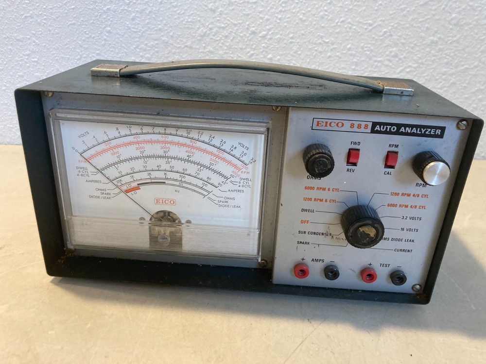 EICO Model 888 Auto Analyzer Universal Engine Analyzer Meter